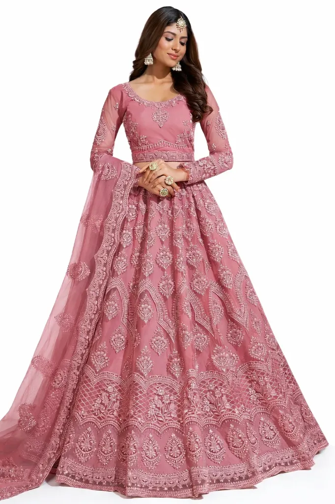 lehenga for women in embroidered pattern